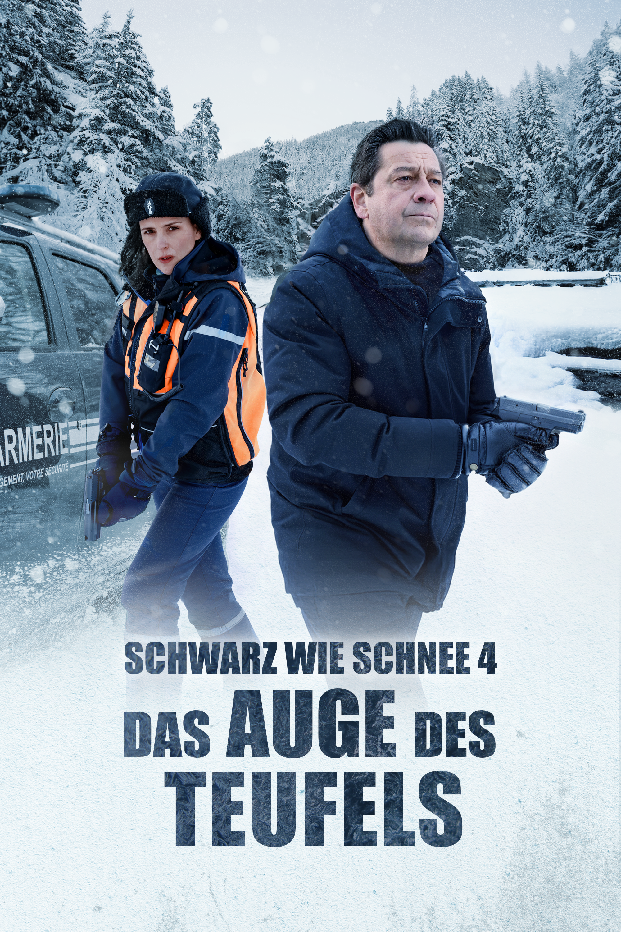 Cover zum Film: Schwarz wie Schnee 4 - Das Auge des Teufels - Teil 4 der erfolgreichen Crime-Reihe aus Frankreich